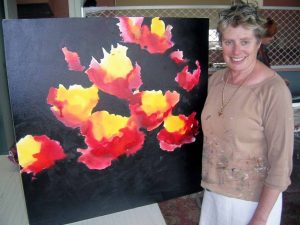 Painting Inks on Canvas Workshop – Sara Paxton Artworks