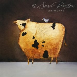 Golden-Cow-40x40cm-SP
