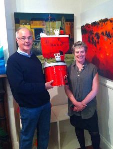 Sara Paxton Artworks-Sara Exhibition Boats