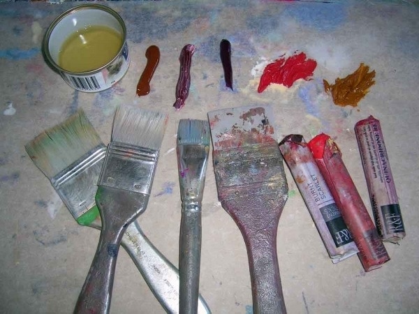 Oil Paint Tools_Sara Paxton Artworks