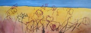 Pigment Stick Outline_Sara Paxton Artworks