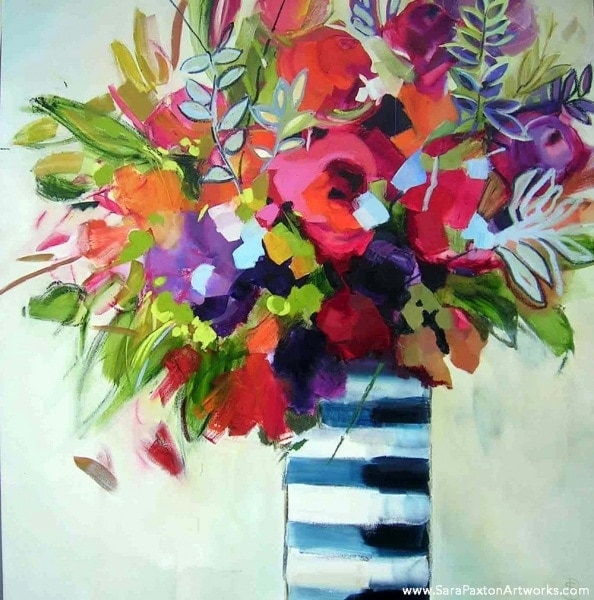 Finest Flowers - 106x106cm