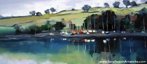 Reflections at Low Tide 160x60