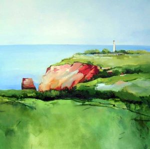 Sara Paxton Artworks-Lighthouse-106x106cm