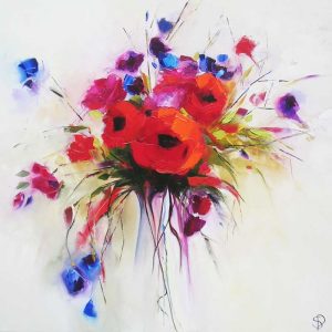 Sara Paxton Artworks-Mary 1-92x92cm-SP