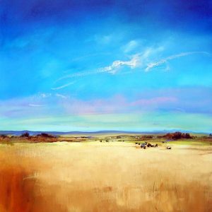 Summer Pastures - 106x106cm