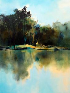 The Lake - 90x120cm