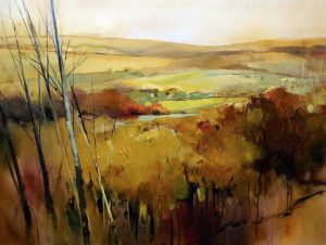 Autumn Landscape 120x90cm Oil Painting
