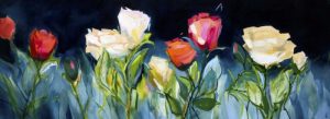 Perfect Roses 160x60cm Oil Painting