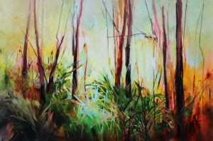 Forest Ferns - 150x100cm