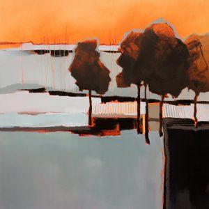 Sara Paxton Artworks high quality giclee print of Tangerine Fantasy