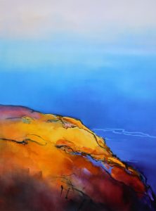 Blue Drift - 90x120cm