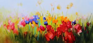 Colours of Spring - 180x85cm