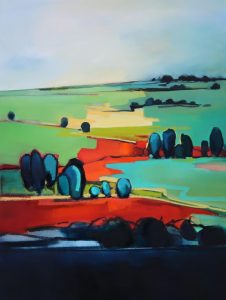 Rising 90x120cm by Sara Paxton