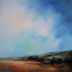 Summer Landscape 122x122cm by Sara Paxton