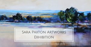 South Yarra Art House Exhibition – December 2018 – Sara Paxton Artworks