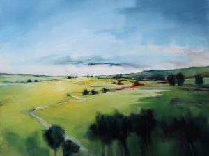 Soaring – original oil painting by Sara Paxton, 120x90cm