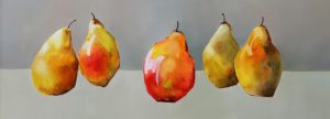 Suspended – original oil painting by Sara Paxton, 160x60cm