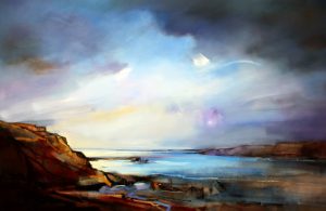 Ocean Bay – original oil painting by Sara Paxton, 150x100cm