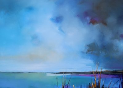 Edge of the Water 106x106cm