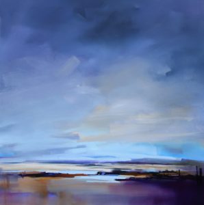 Light of Day – original oil painting by Sara Paxton, 92x92cm