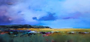 Inifinity – original oil painting by Sara Paxton, 180x85cm