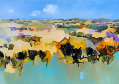 Up the Hill 152x76cm