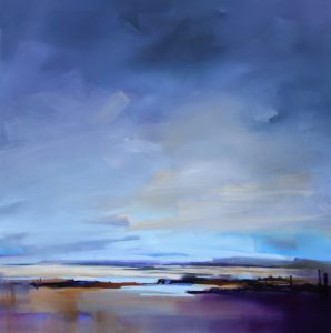 Light of Day – original oil painting by Sara Paxton, 92x92cm