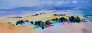 Fabulous Fantasy – original oil painting by Sara Paxton, 160x60cm