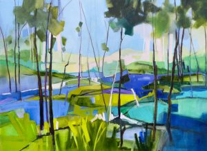 Fantasy Wandering – original oil painting by Sara Paxton, 120x90cm