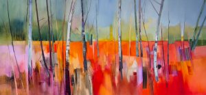 Heartland – original oil painting by Sara Paxton, 180x85cm