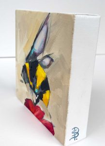 Buzz - original painting SOLD by Sara Paxton – additional photo