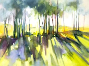 Afternoon Shadows – original oil painting by Sara Paxton, 120x90cm