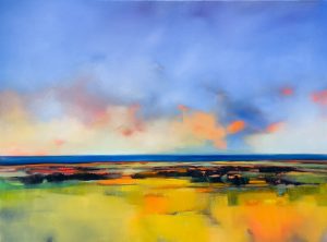 To the Sea – original oil painting by Sara Paxton, 120x90cm