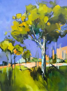 Light and Limb – original oil painting by Sara Paxton, 90x120cm