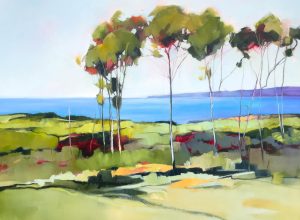 The Long View – original oil painting by Sara Paxton, 120x90cm