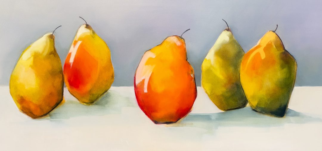 Five on White