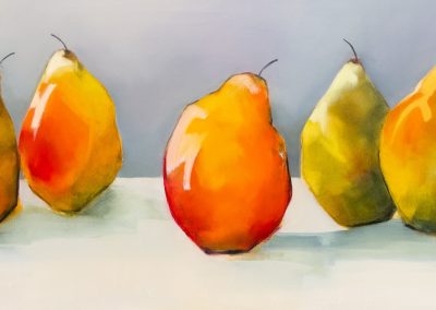 Five on White