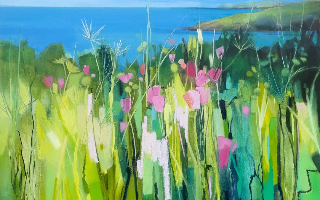 Wild Flowers by the Sea