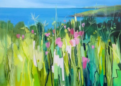 Wild Flowers by the Sea