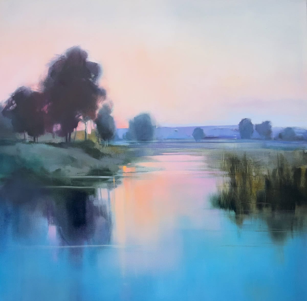 The Long View – original oil painting by Sara Paxton, 120x90cm